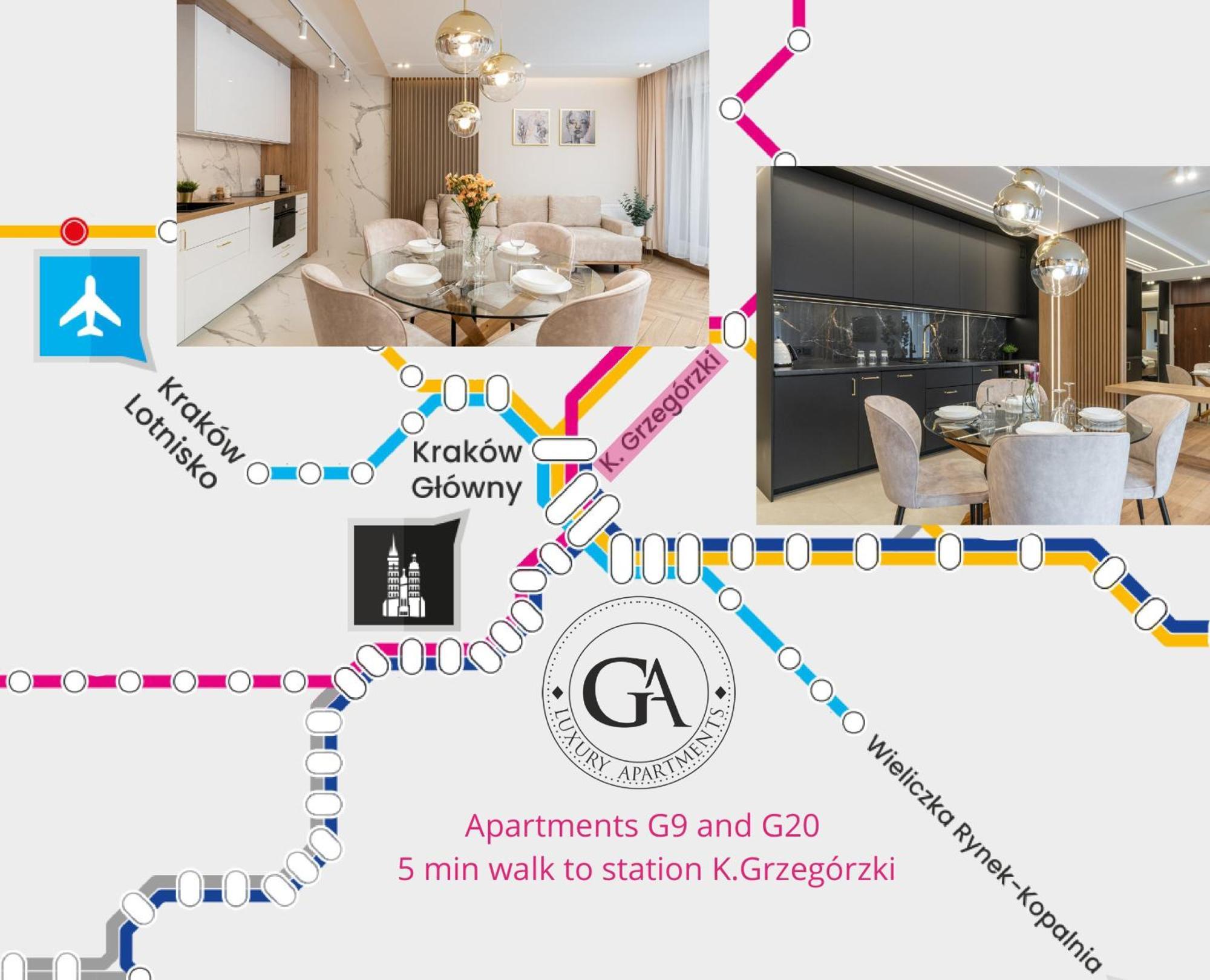 Ga Luxury Apartments G9 Krasków Exterior foto